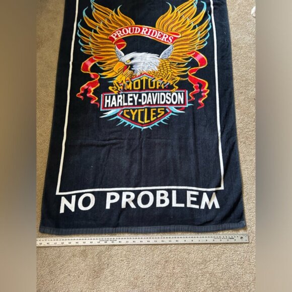 Harley Davidson Jamaica Towel - Picture 2 of 3